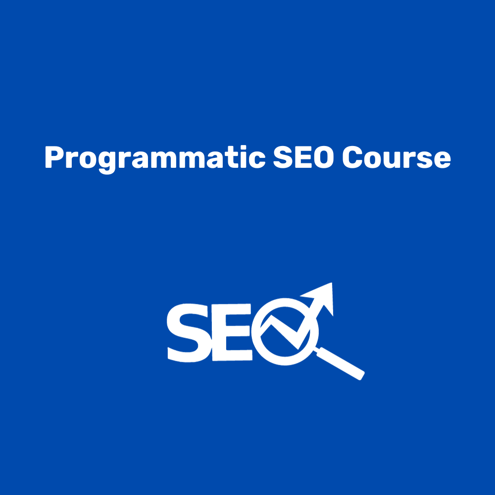 Programmatic SEO Course – SEO Gone Wild - Main Image